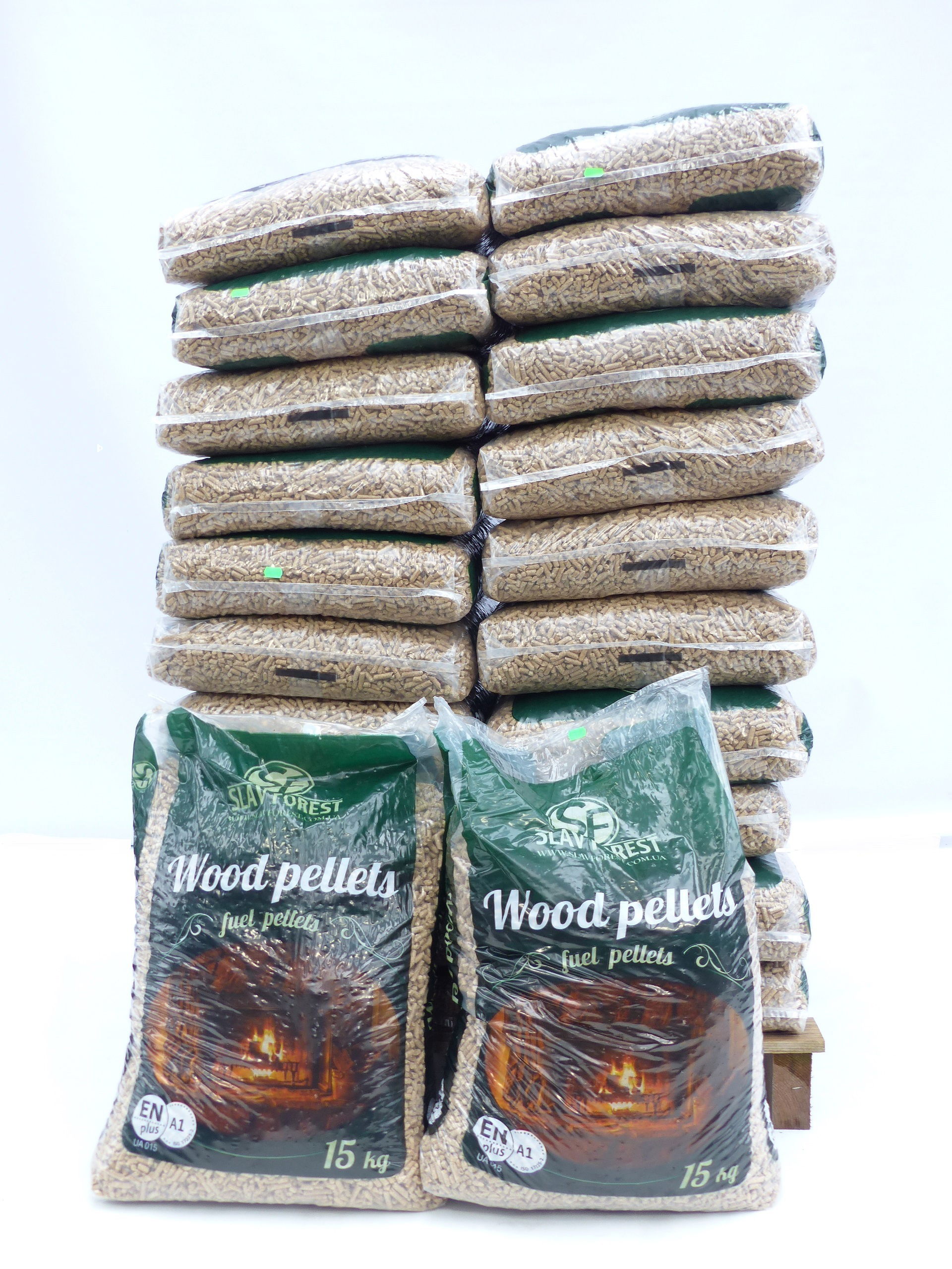 20x Holzpellts 15 kg Sackware EN plus A1 Premium Öko Pellet Heizung Heizpellets