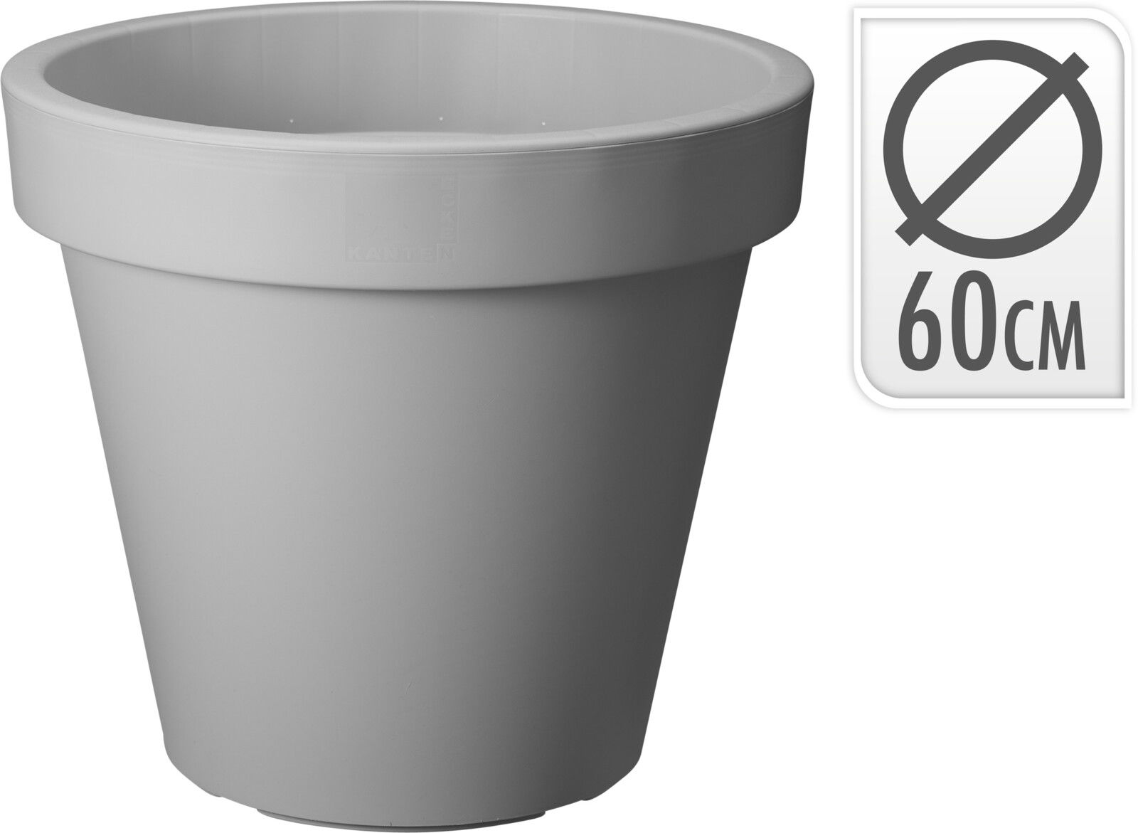 Pflanzkübel E&K rund Ø 60 cm