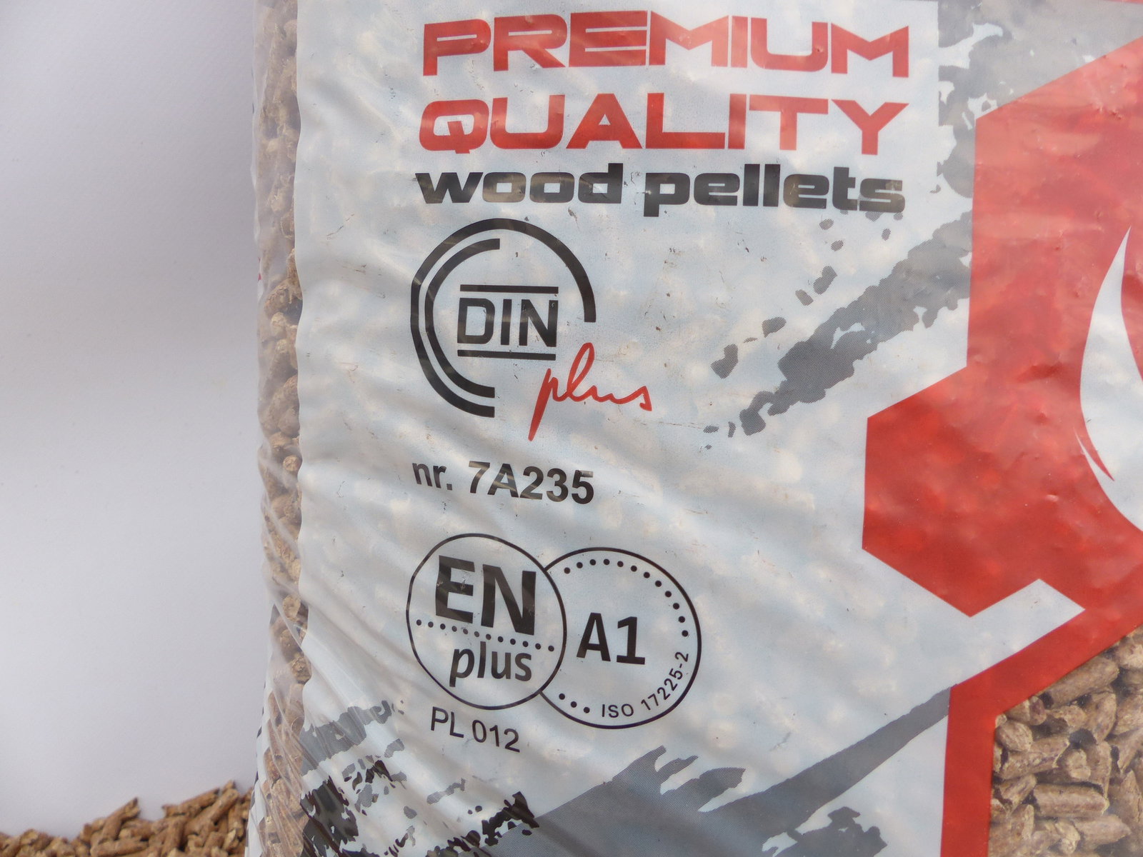 Holzpellets 6 mm 15 kg Pellets mit hohem Heizwert & geringem Ascheanteil Energie Heizung Brennstoff