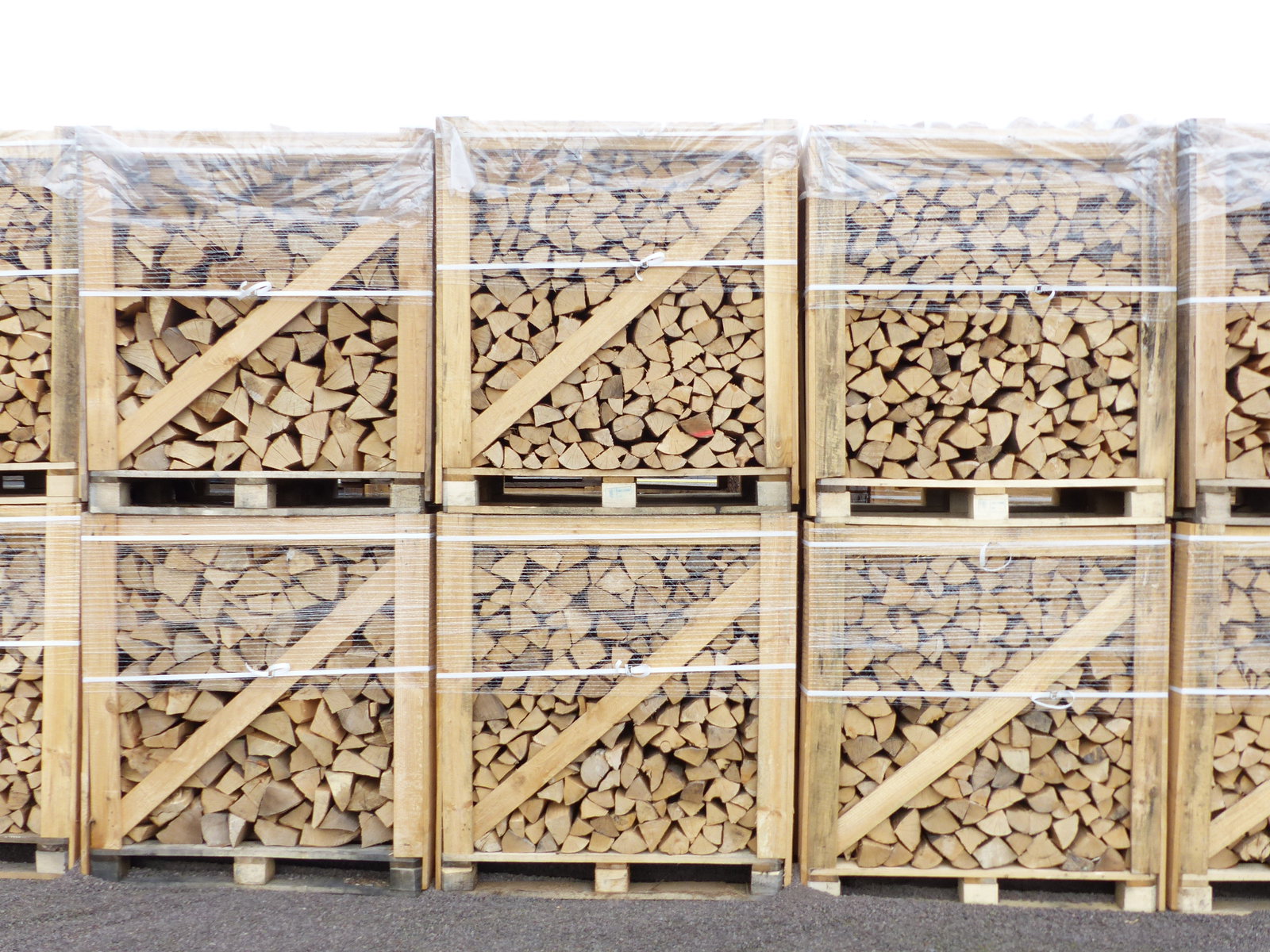 1RM ≙ 1,6 SRM Feuerholz Brennholz Kaminholz Eiche trocken Premiumqualität