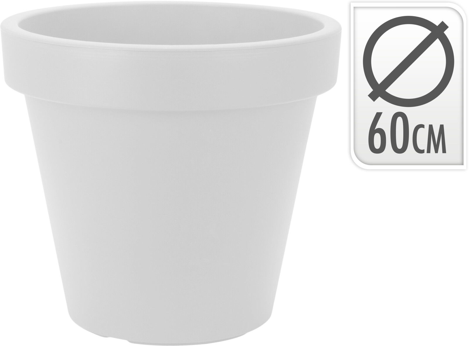 Pflanzkübel E&K rund Ø 60 cm