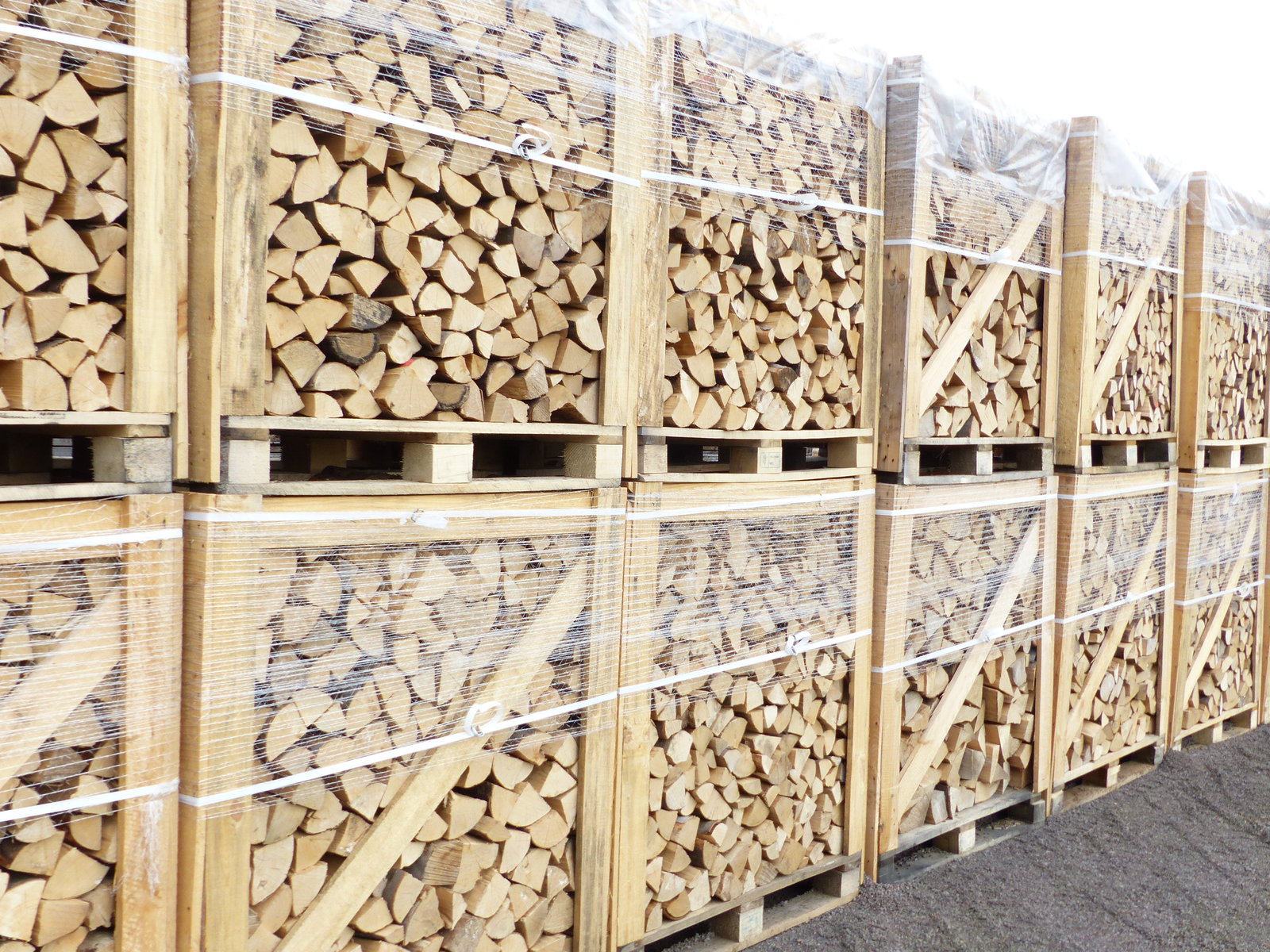 1 RM = 1,6 SRM Premiumqualität Kaminholz Brennholz Buche trocken, sofort verwendbar, 25cm